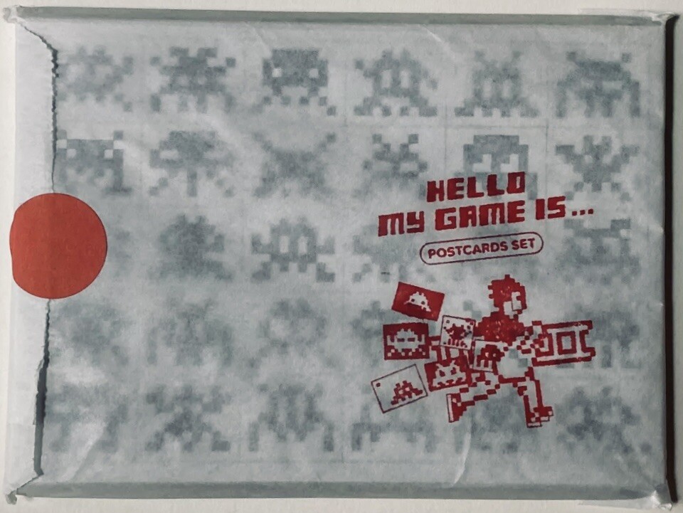インベーダー/HELLO MY GAME IS...(post card) INVADER Hello My Game Is Postcard Set