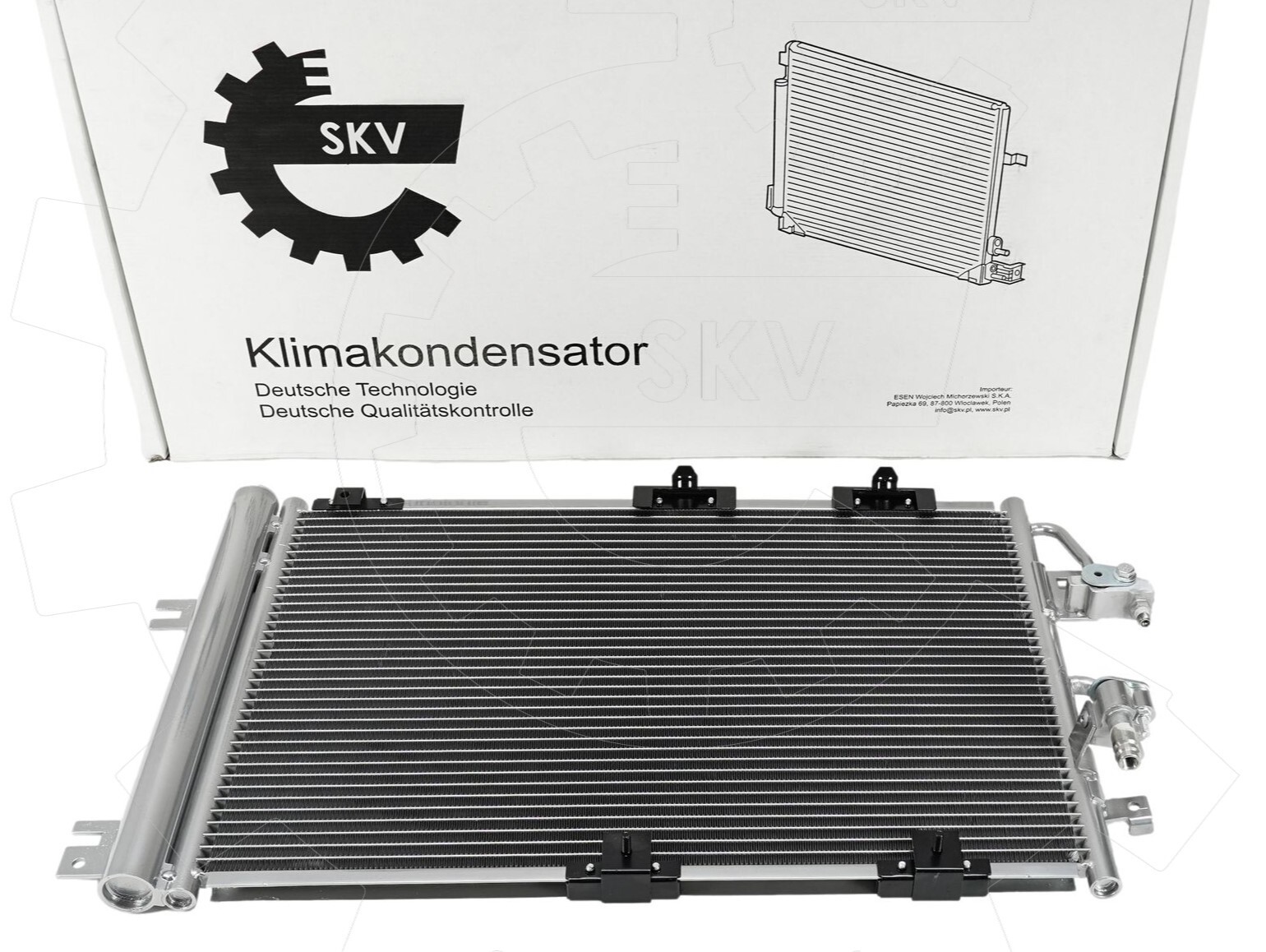 Condensateur de clim OPEL Zafira B haute performance thermique pour moteur essence
