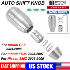For 2003-09 Infiniti G35 Nissan 350z Shift Knob Automatic Aluminum Shifter Knob