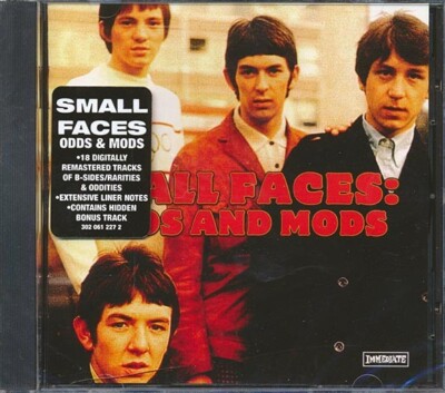 SMALL FACES Odds And Mods CD *SEALED Hype Sticker   Hidden Bonus Track