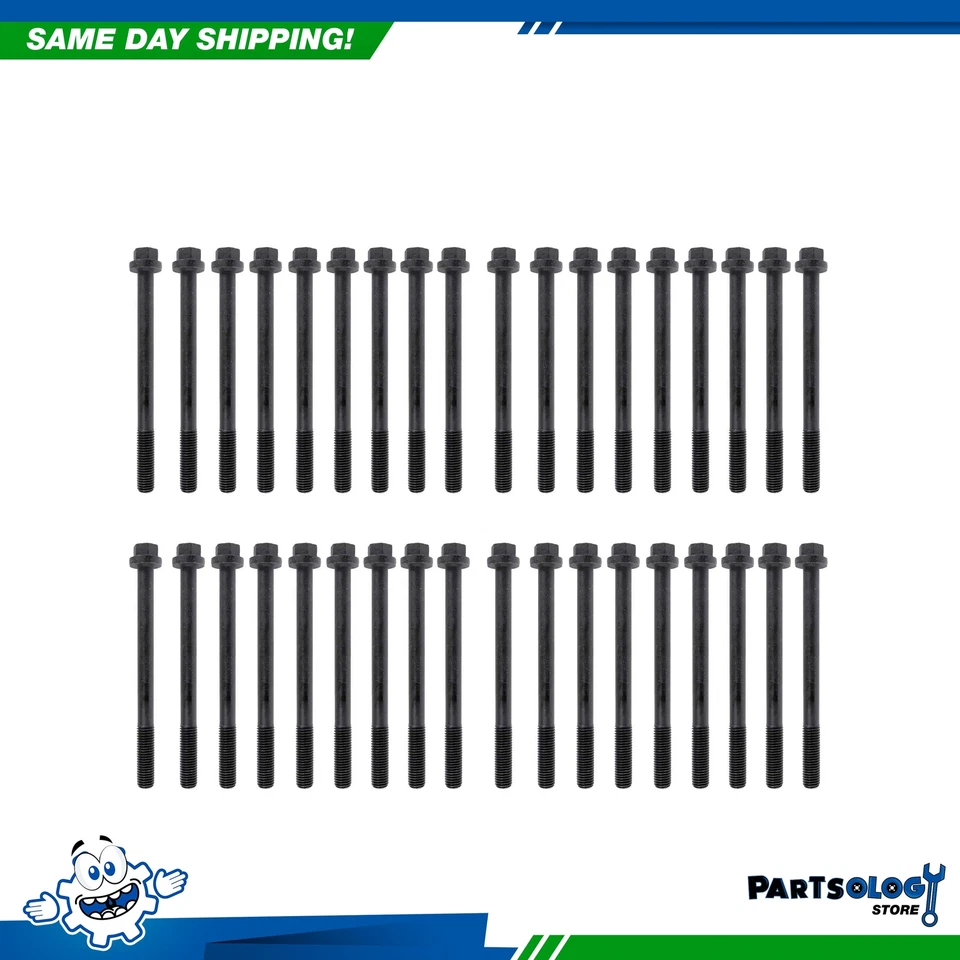 Juego de culata DNJ HGB4200 con kit de pernos de cabeza para 94-03 Ford F-250 7,3 L V8 Foto 2 de 3