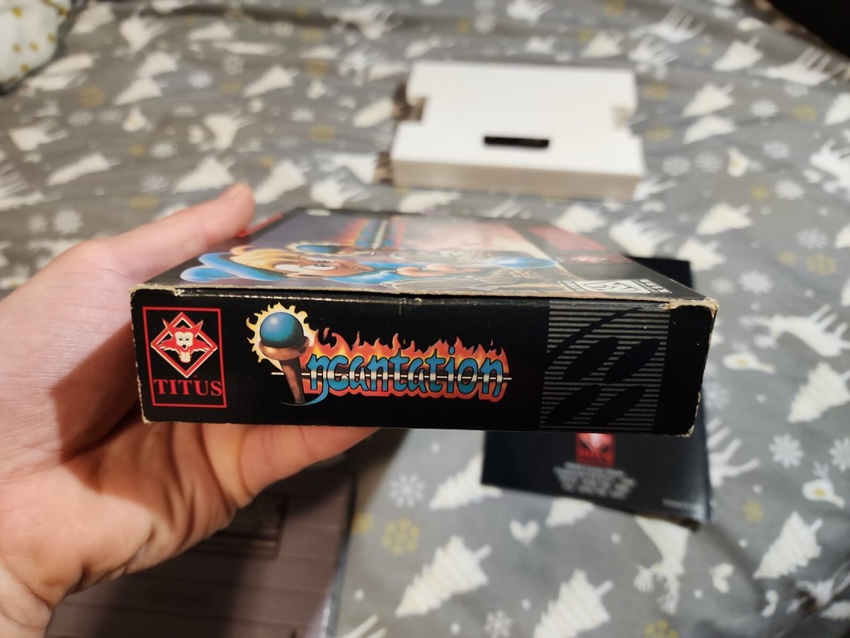 Incantation (Super Nintendo SNES) Complete! Authentic Incantation (Super Nintendo SNES) Complete! Authentic