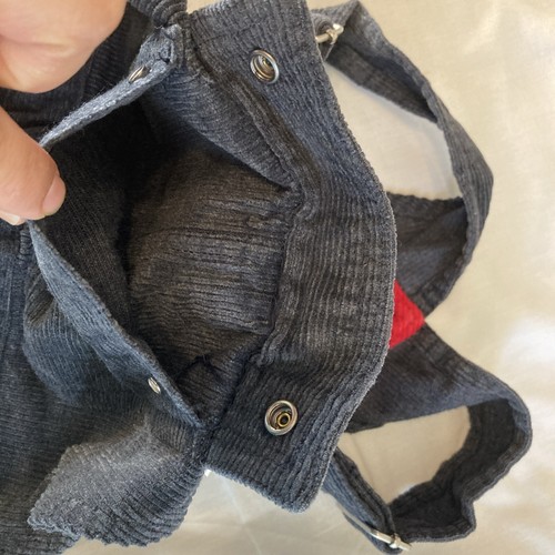Tommy Hilfiger Corduroy Overalls Boys 6X Navy Blue Snap Sides Adjustable Straps - Picture 16 of 19
