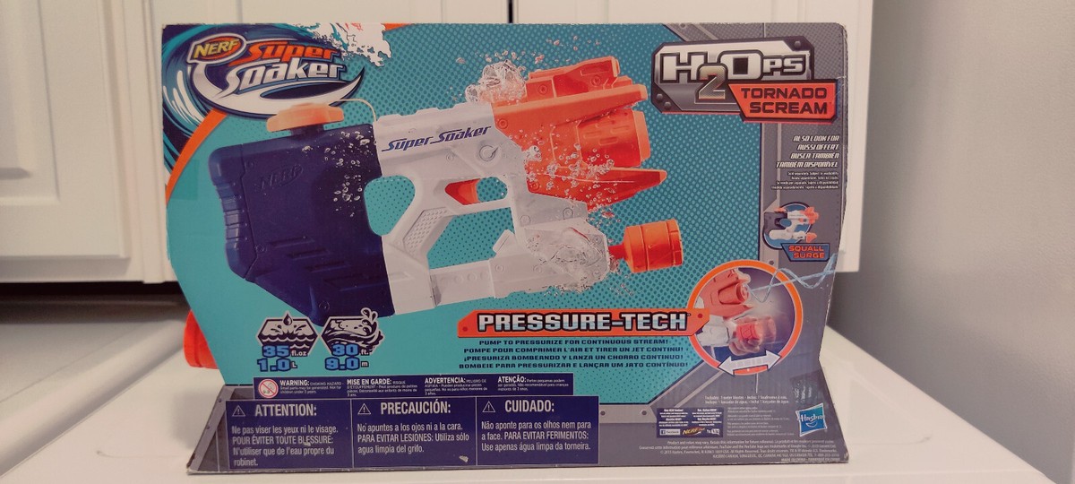 トイガン Nerf Super Soaker H2O PS Tornado Scream NERF SUPER SOAKER - TORNADO SCREAM PRESSURE-TECH WATER PISTOL
