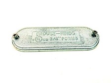 (50 Pack) Cooper Crouse-Hinds 3/4" Conduit Body Cover For Form 5 Body, K75CM