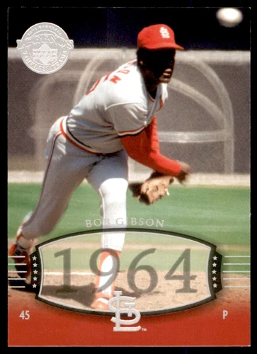 2004 Upper Deck Legends Timeless Teams Bob Gibson St. Louis Cardinals #1