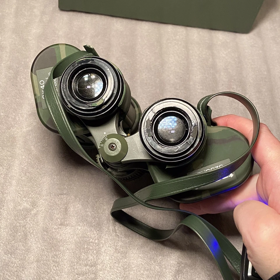 Binoculares gran angular TASCO ZIP Army OD verde oliva Drab 223RZ 10x50 con estuche Foto 3 de 4