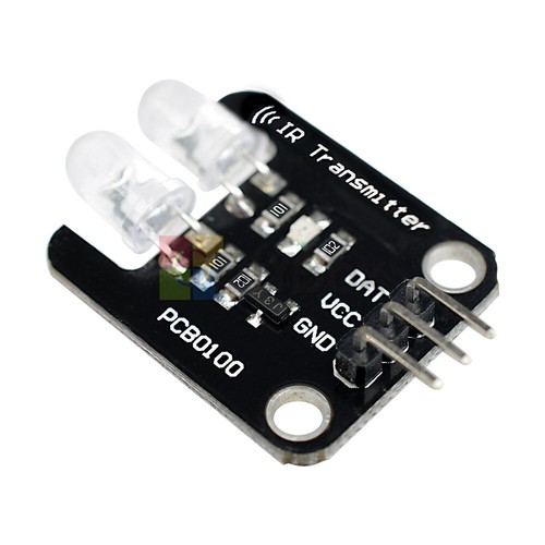 Transmisor infrarrojo IR bidireccional de 2 canales módulo indicador LED para Arduino - Imagen 3 de 8