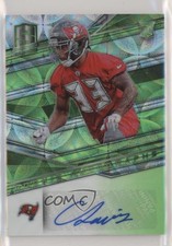 2018 Panini Spectra Rookie Neon Green Prizm 89/99 Carlton Davis #192 Auto 3f2
