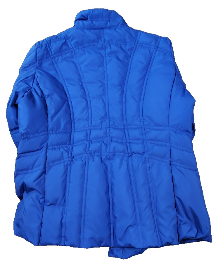 Pendleton Feather Down Puffer Blue Jacket Size L - image 5