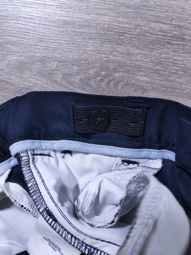 Lands End Shorts Boys Size 7 Blue Navy Adjustable School Uniform Active Bottoms - Picture 4 of 9