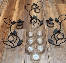 PartyLite Verona Versatility Wall Votive Sconce P9202 *incl Framed Sconce READ*