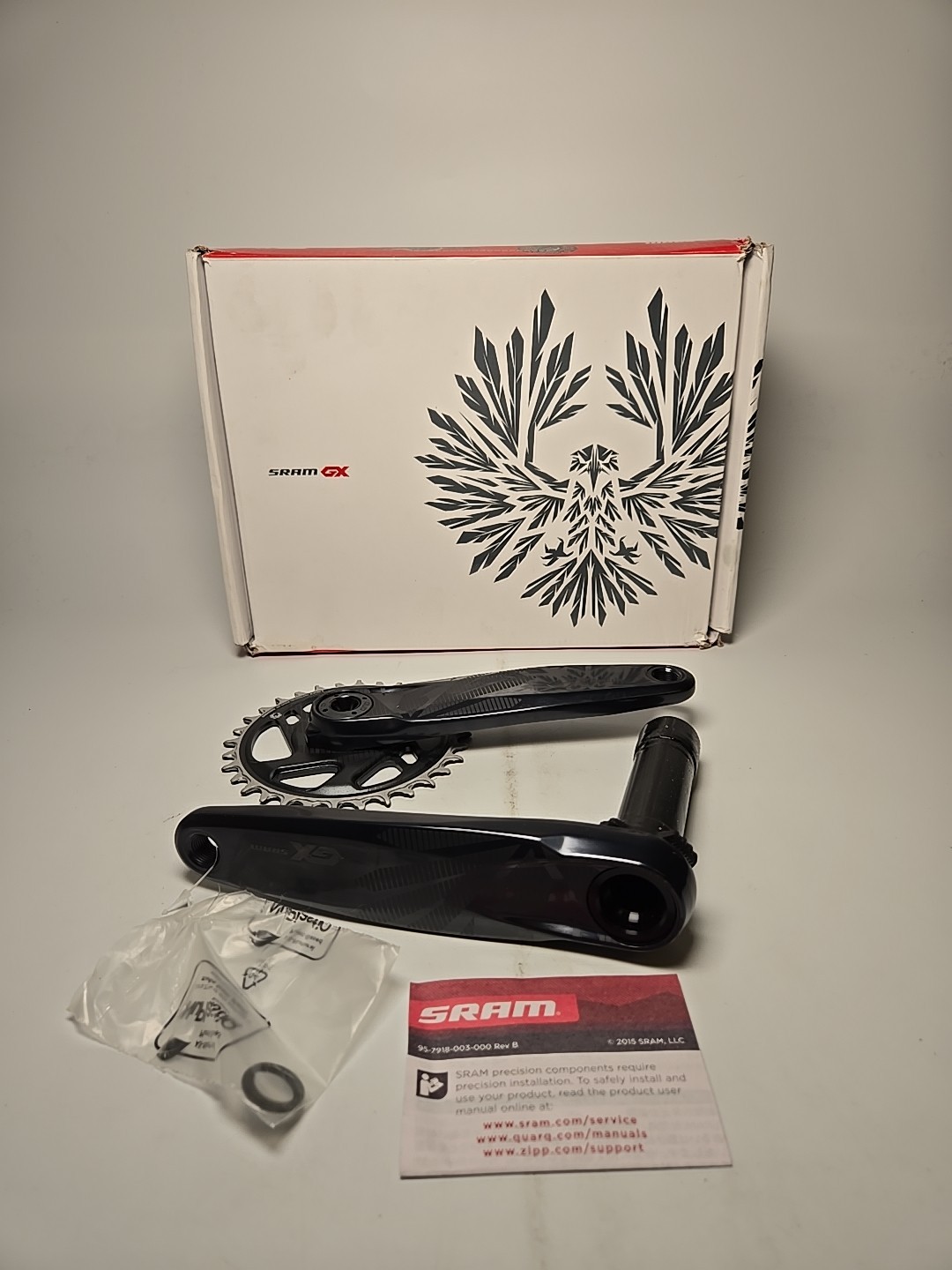SRAM GX Eagle Boost Crankset - 175mm 12-Speed 32t Direct Mount Dub Spindle Lunar