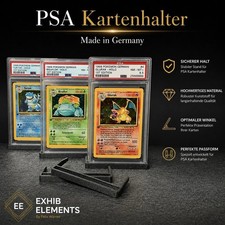 3x PSA PGS Grading Cards Kartenhalter St&auml;nder Halter Cardholder