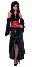 Underwraps Women's Vampira Audlt Halloween Costume - Medium