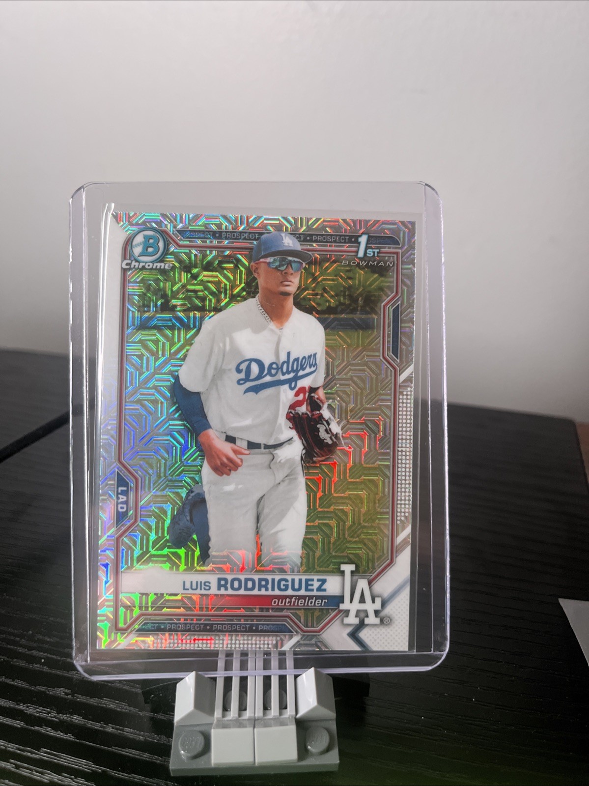 2021 Bowman Chrome Mojo Refractor Prospects Luis Rodriguez #BCP-196