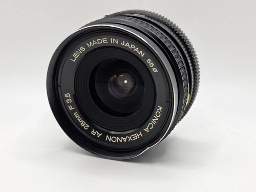 KONICA Hexanon AR 28mm f/3.5 Lens 