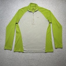Patagonia Capilene 2 Pullover Mens XL Gray Green Lightweight Base Layer Shirt