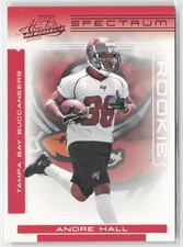 2006 Playoff Absolute Memorabilia #158 Andre Hall Spectrum Red