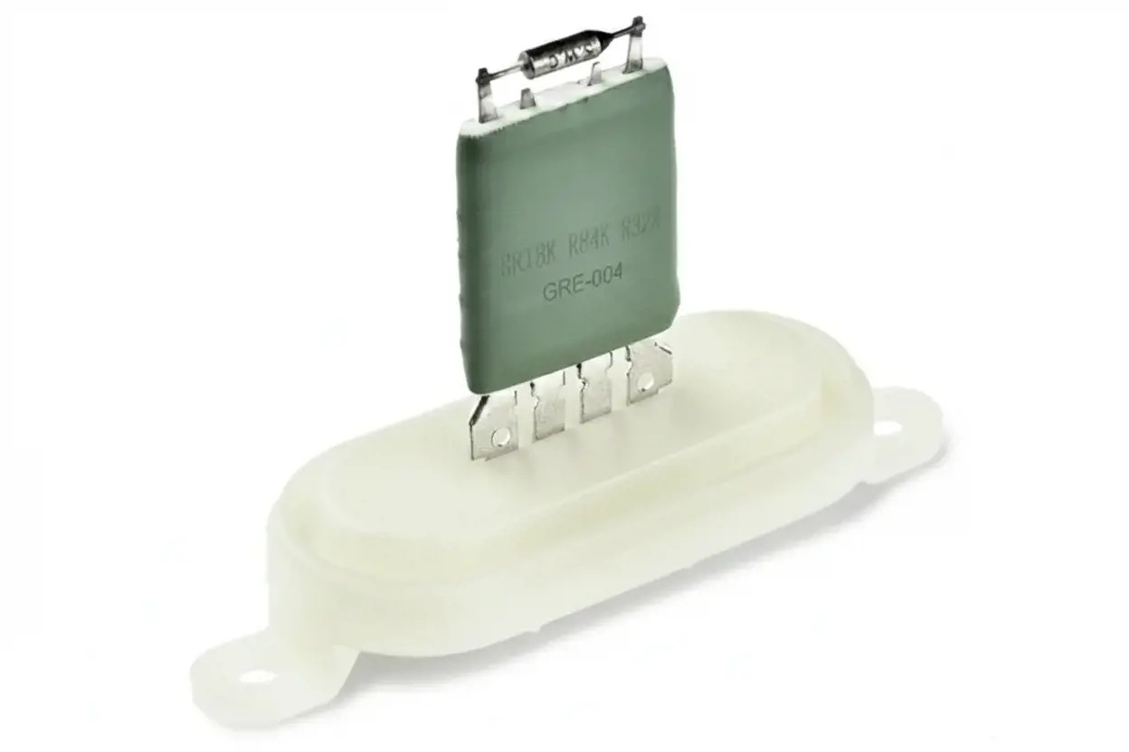 Blower resistor for vehicles with air conditioning (manually controlled) NTY