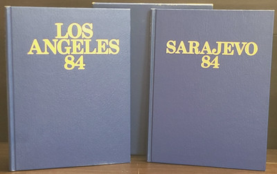 '84 Olympics Inter-Sport Commemorative Summer & Winter Games Sleeved 2 Book Set