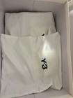 Y-3 Men's Black Leather Slide Sandals Logo Accent US Size 12 — photo 4