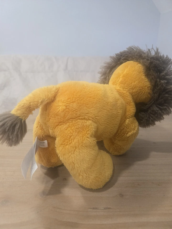 Brinquedo de pelúcia 9" Carter's leão bicho de pelúcia bebê Lovey Jungle 2015 - Imagem 4 de 4