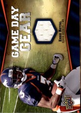 2009 Upper Deck Eddie Royal #NFL-ER Game Day Gear