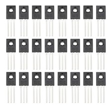 40 PCS BD139NPN BD140PNP 80V 1.5A Single Transistor TO-126 Power NPN PNP Set