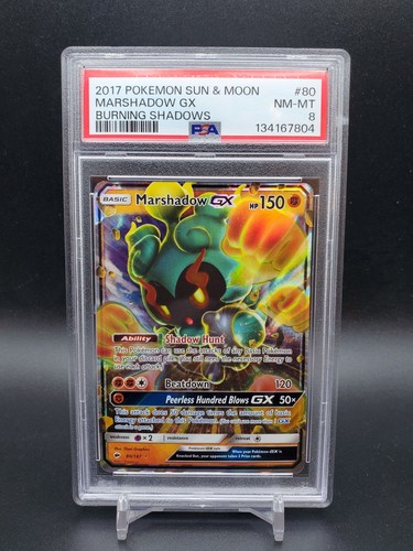 Marshadow-GX graded PSA 8 for sale on eBay