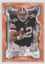 2010 Topps Gridiron Giveaway Rookie Redemptions Colt McCoy #GR-9 0b5