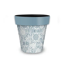 Briarwood Lane Ornamental Blue and White Small Planter