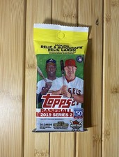 2019 Topps Series 2 Baseball HUGE Factory Sealed JUMBO FAT PACK-34 Cards