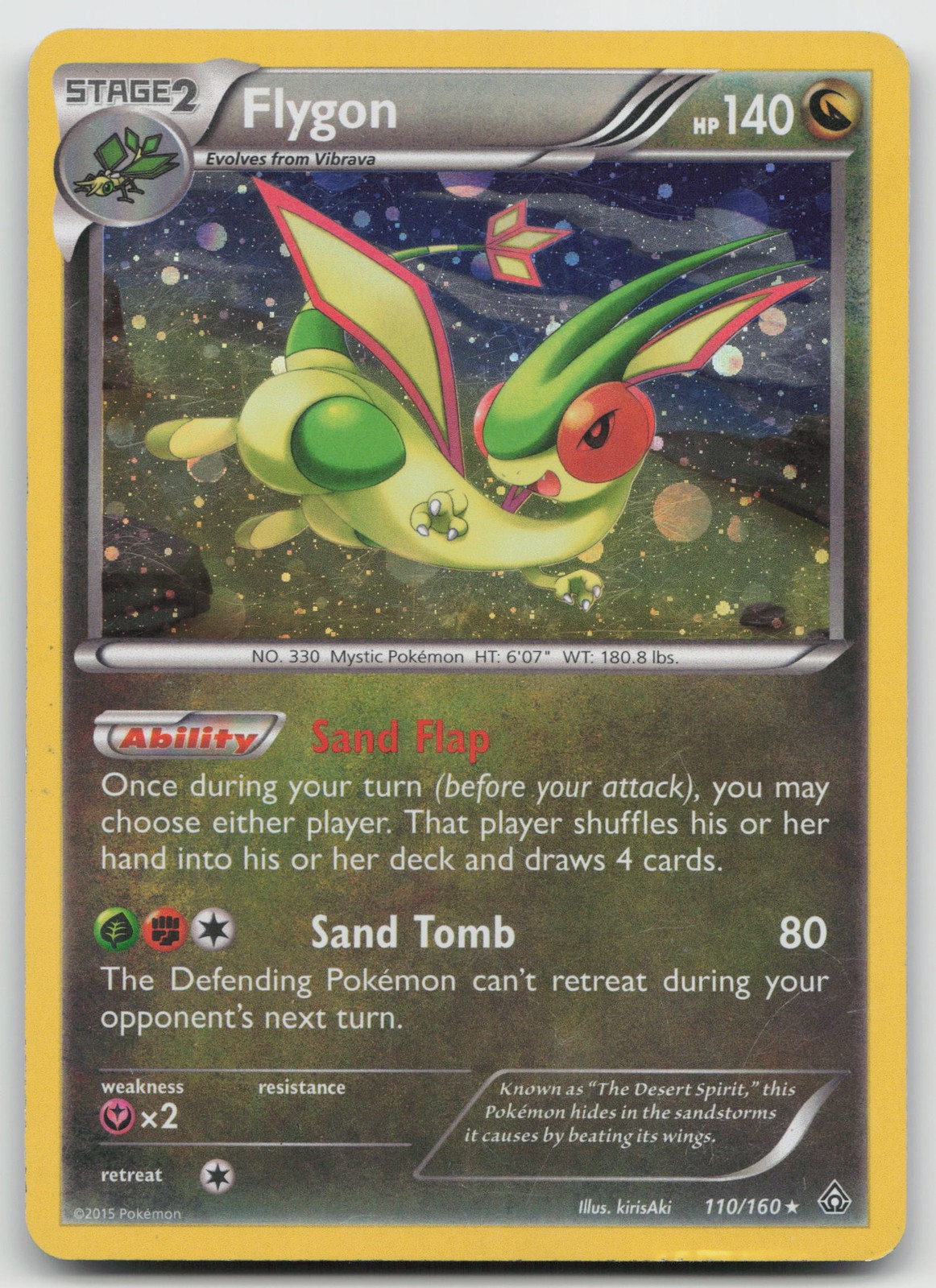 Flygon - (Cosmos Holo) Promo Blister Exclusives 110/160 NM