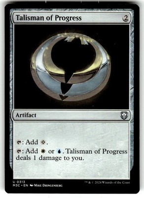 Talisman of Progress Commander: Modern Horizons 3 Regular MTG