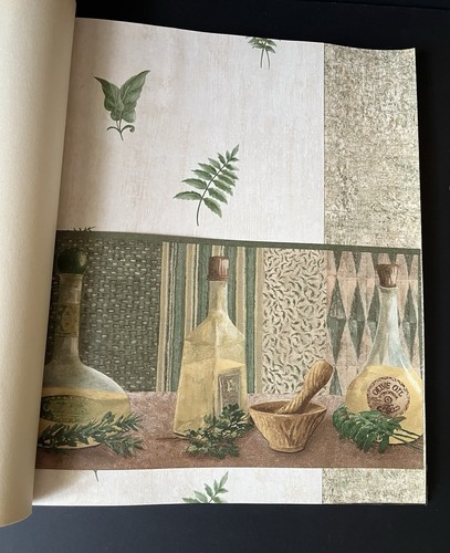 Retired WALLPAPER SAMPLE Book Kitchen & Laundry Collection Paper Craft Scrap - Picture 6 of 15