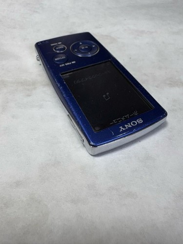 SONY NW-A805 Walkman Digital Media Player Mp3 2GB Azul Idioma Japonés Probado - Imagen 2 de 7