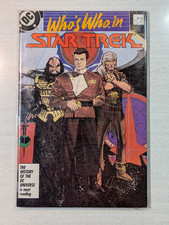 Star Trek Comics Who’s Who In Star Trek #1-2 DC Comics 1987 Complete Mini Series
