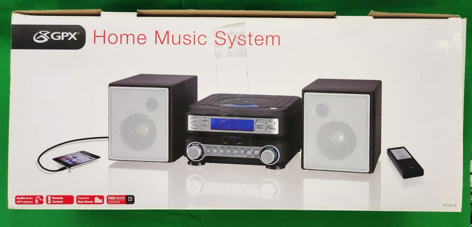 Home Stereo Am/fm Radio Mp3 Ready Remote New In Box