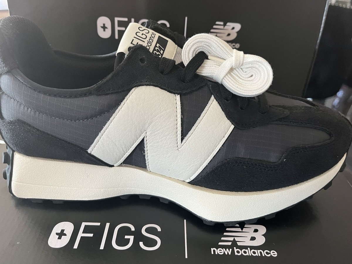 New Balance 327 Figs Black White UNISEX Sneakers sizes 4