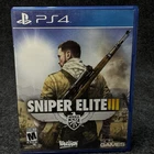 Sniper Elite III 3 PS4 PlayStation 4 Complete Manual Shooter Game Afrika 505 WW2