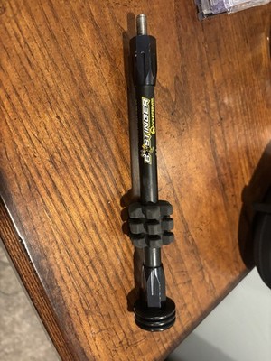 Bee Stinger 8-inch MicroHex Hunting Stabilizer Black