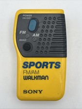 Sony SRF-8 Sports AM/FM Walkman Radio Tested and Working
