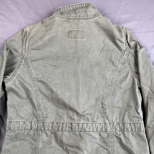 Levis Military Field Jacket Large Olive Green Cotton Fatigue Lightweight Utility - Picture 12 of 18