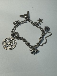 James Avery Sterling Silver charm bracelet with Some HTF JA charms