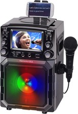 Karaoke USA DOG450 Portable Karaoke Machine Lyrics Display CD G Updated Version
