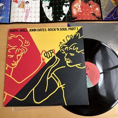 DARYL HALL & JOHN OATES Rock 'N Soul Part 1 RCA LP VG+ with poster! + OG Sleeve