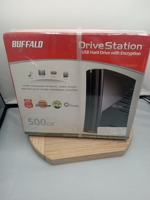 Buffalo 500GB DriveStation Turbo USB External Hard Drive HD-CX500U2