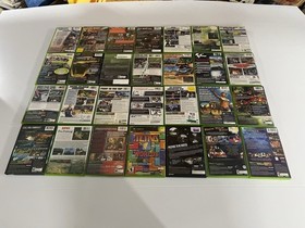 Huge Lot Of Original Xbox Games Lot. Video Game Lot With Cases 25+ Games