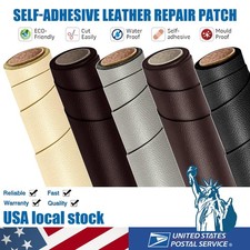 Self Adhesive Patch Leather Repair Tape for Car Seats Couch Furniture Upholstery